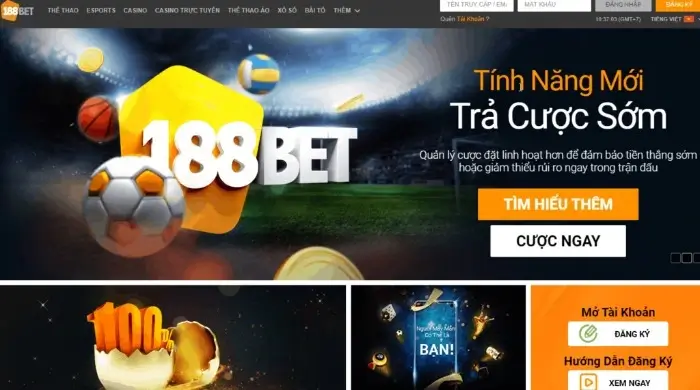 Nhà cái 188bet - Nhà cái hàng đầu tại Việt Nam