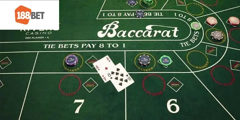 Các phiên bản Baccarat được nhà cái 188bet xây dựng chỉn chu